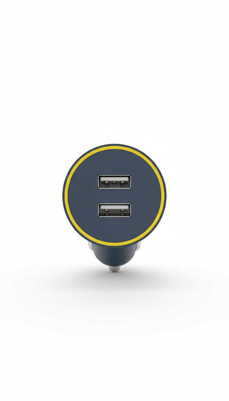 Dual-Port USB Car Charger
